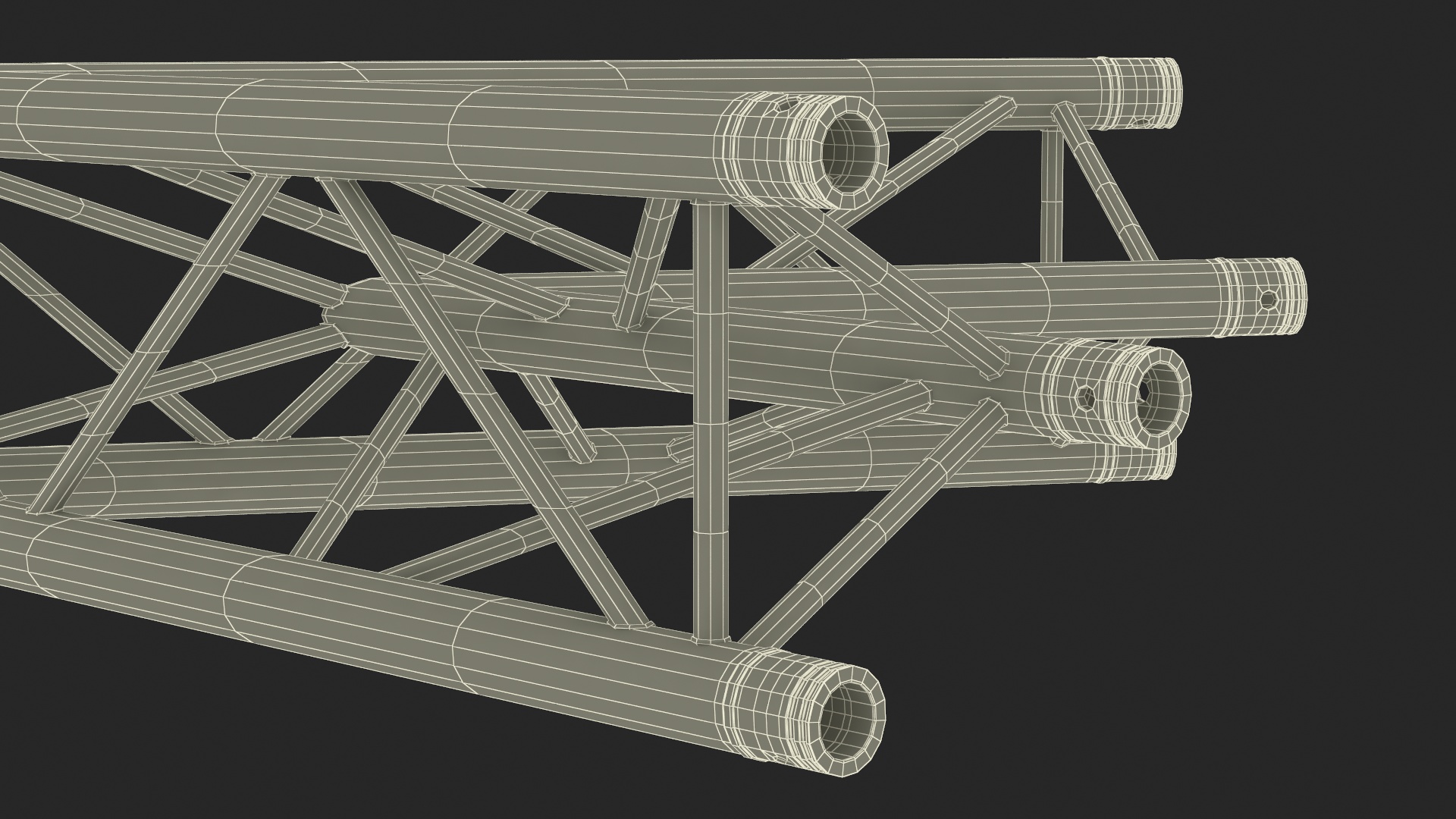 Architecture Truss Modular Large 3D