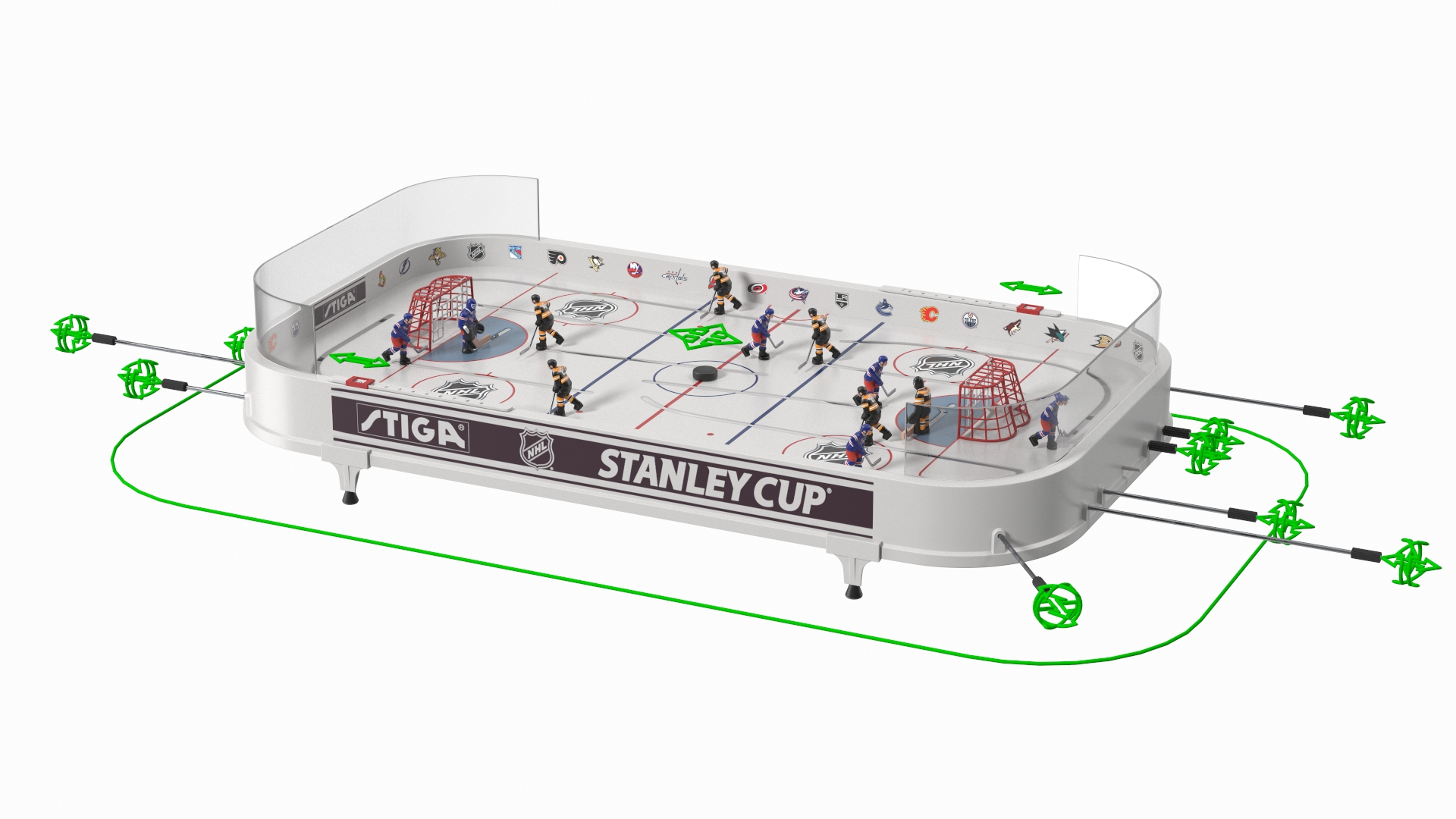 Stiga Stanley Cup Table Hockey Rigged 3D