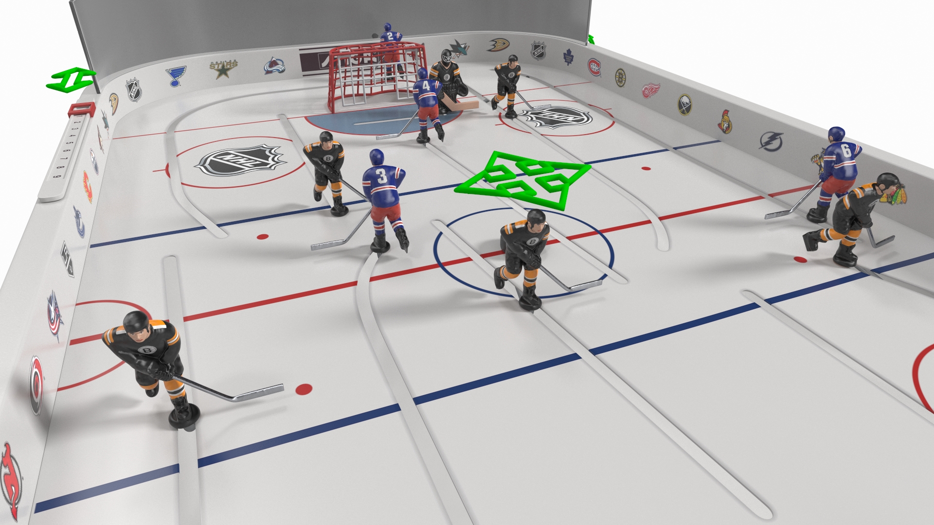 Stiga Stanley Cup Table Hockey Rigged 3D