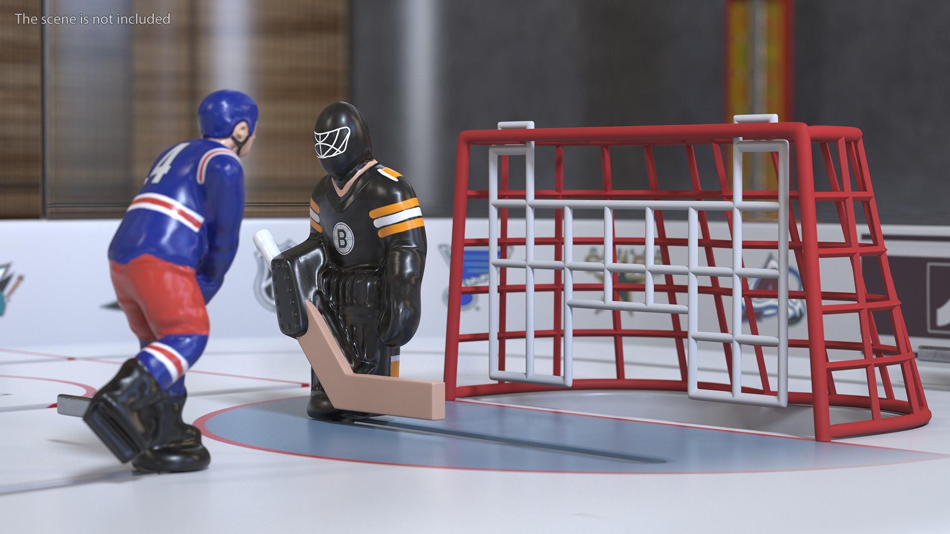 Stiga Stanley Cup Table Hockey Rigged 3D