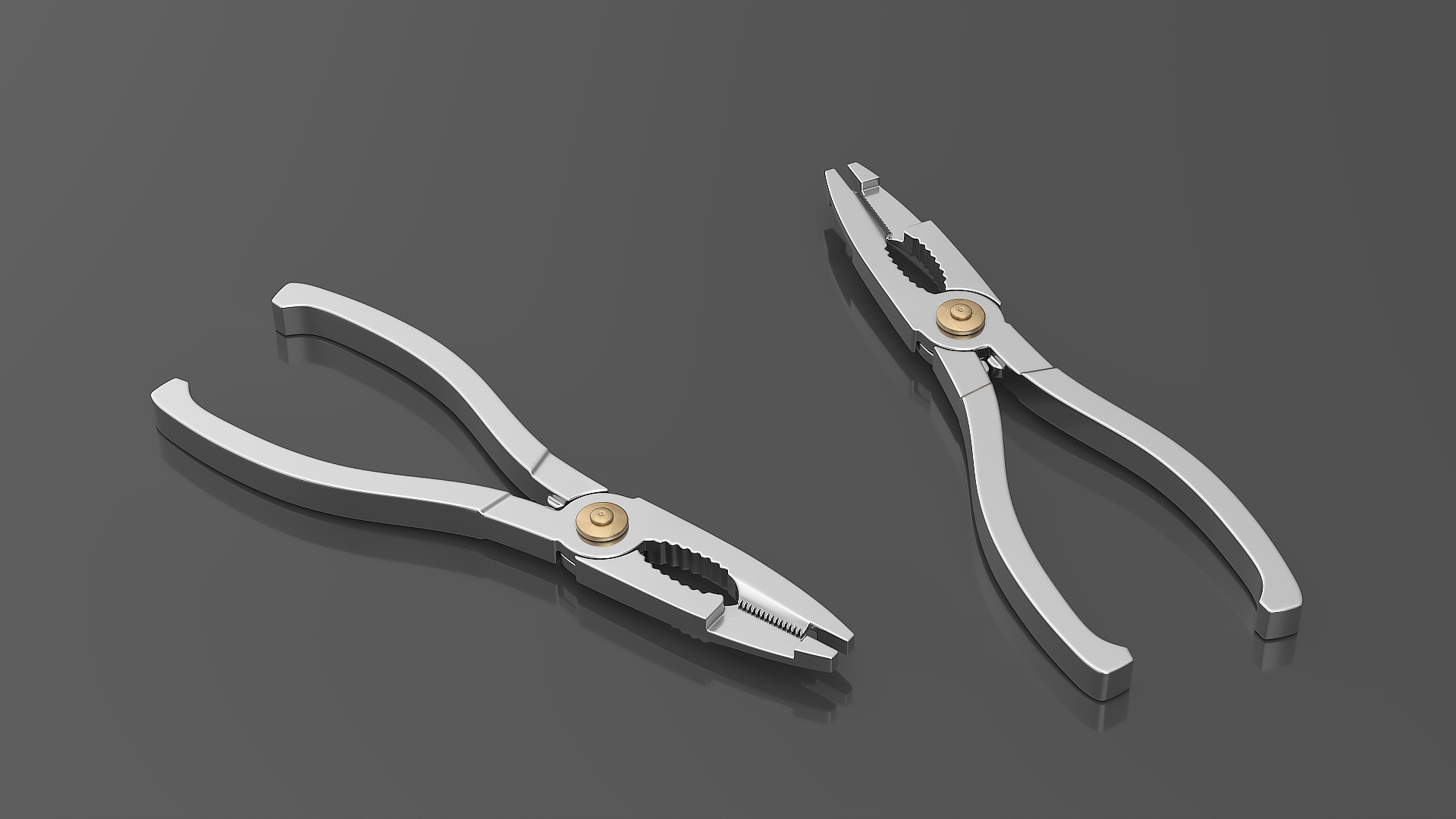 Crab Cutter Tongs 3D