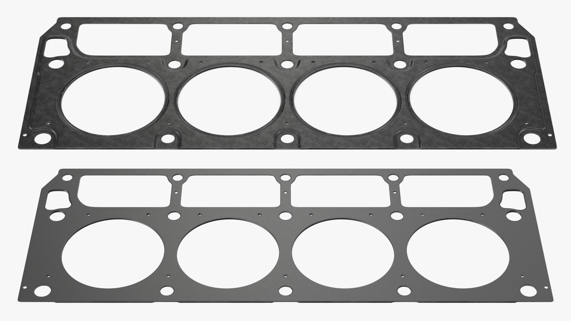 GM Cylinder Head Gasket Steel 3D model