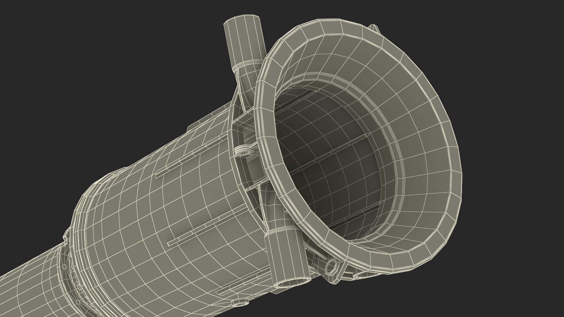 3D model Hydraulic Piling Rig Component