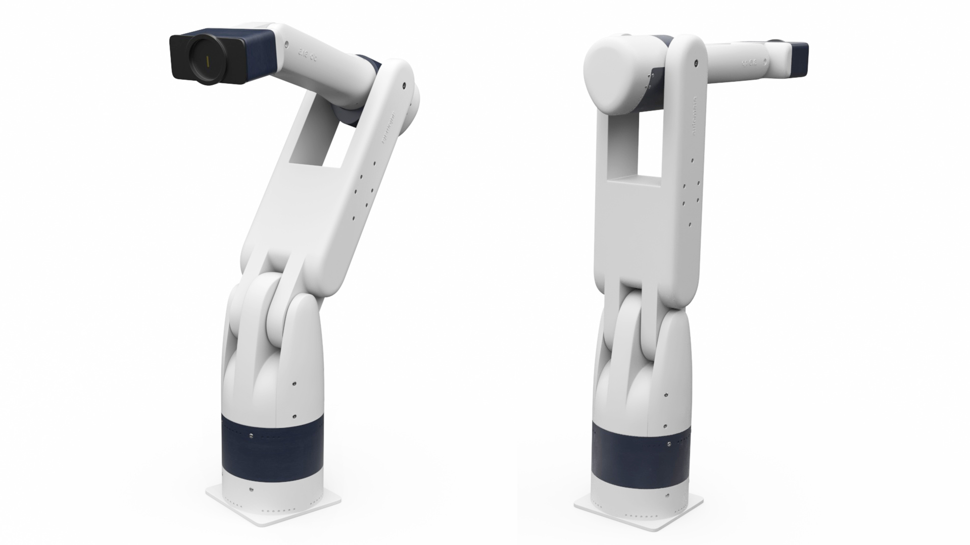 Industrial Robot Arm Rigged 3D