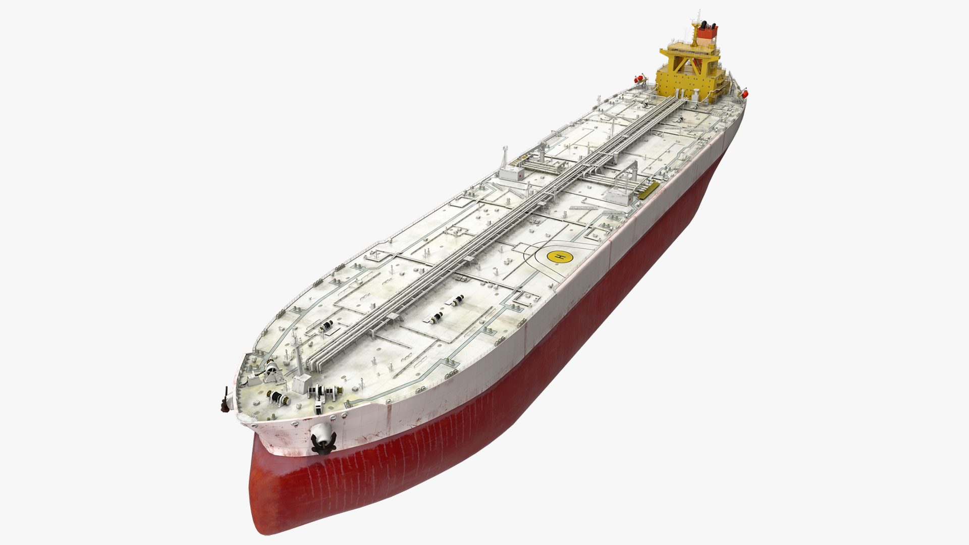 3D Cargo Oil Supertanker