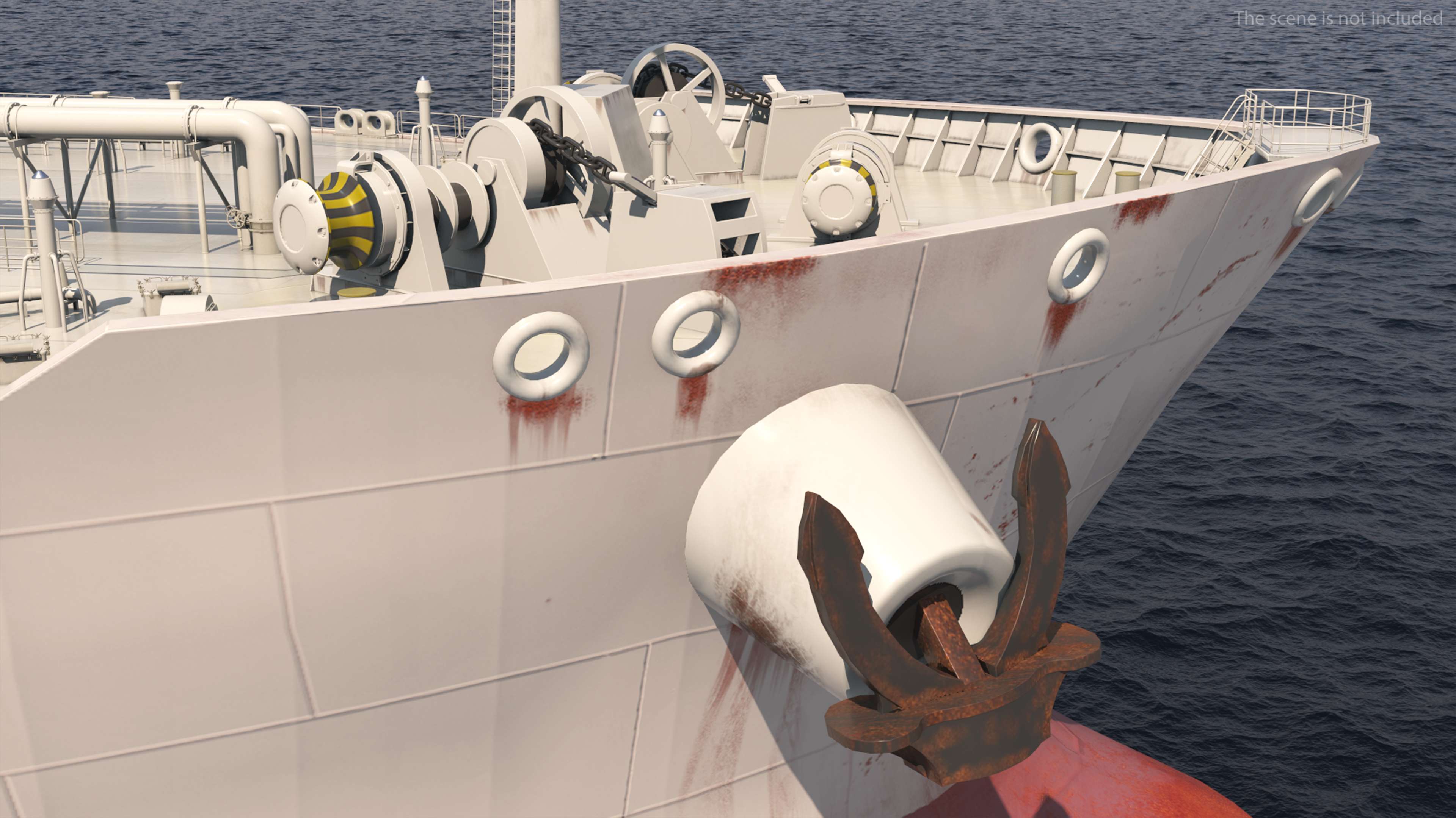 3D Cargo Oil Supertanker