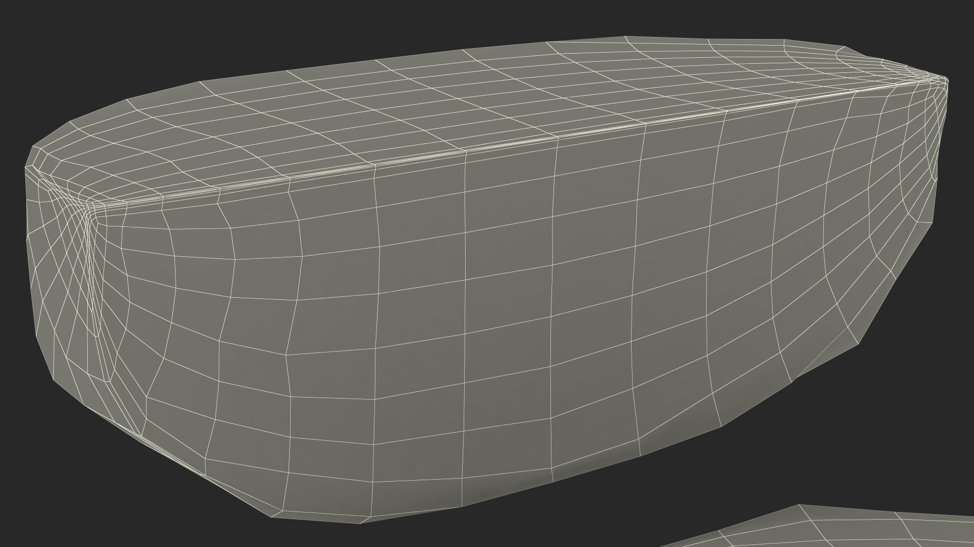 3D Peeled Half Kiwi Slices model