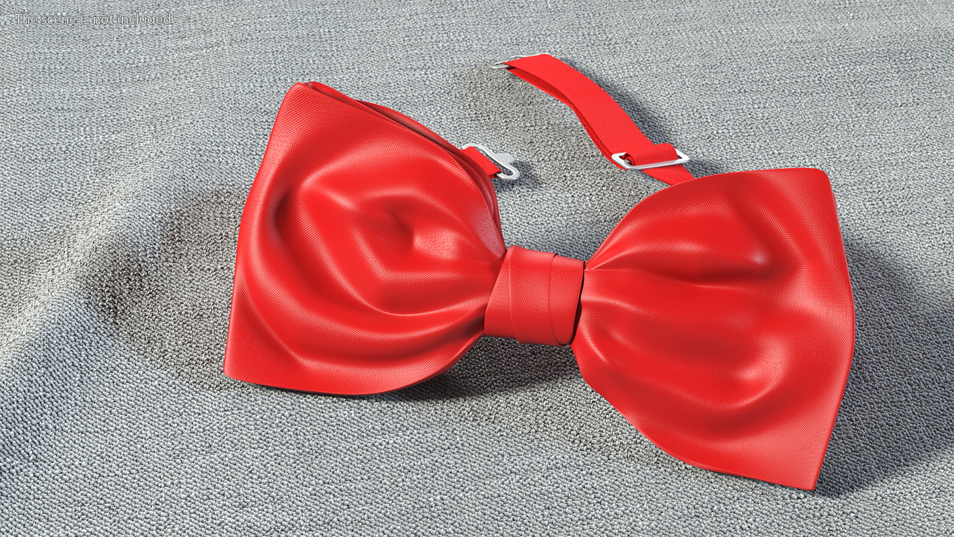 3D Red Bow Tie