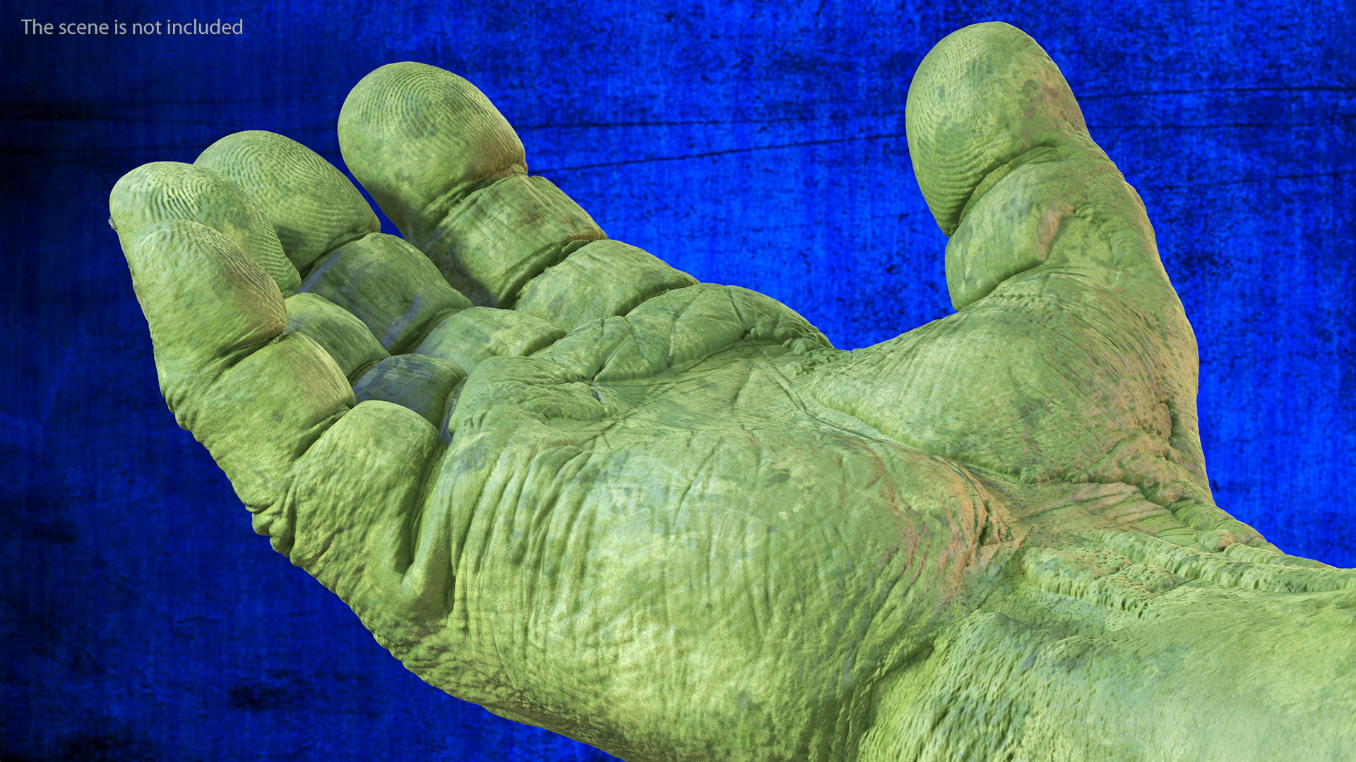 Hulk Hands Rigged 3D