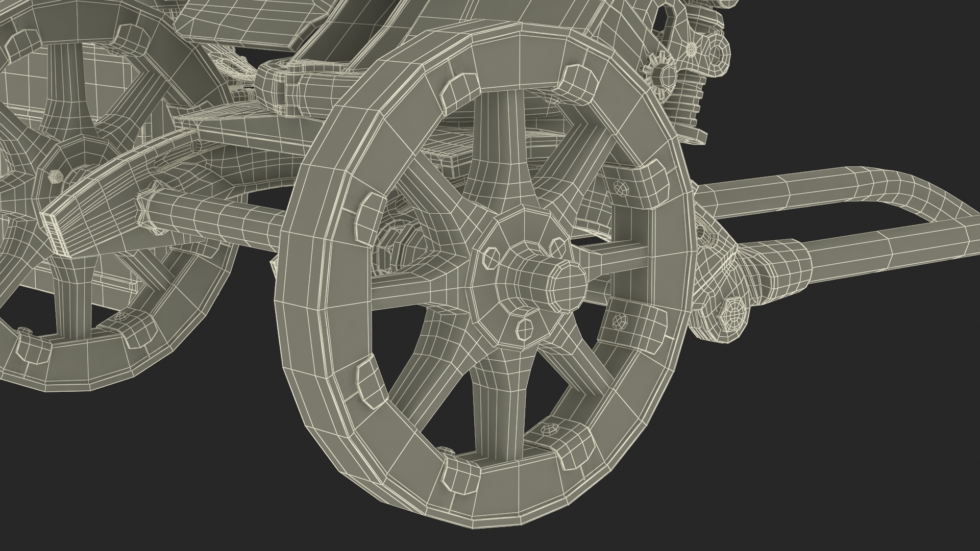 Soviet Maxim Machine Gun 3D model