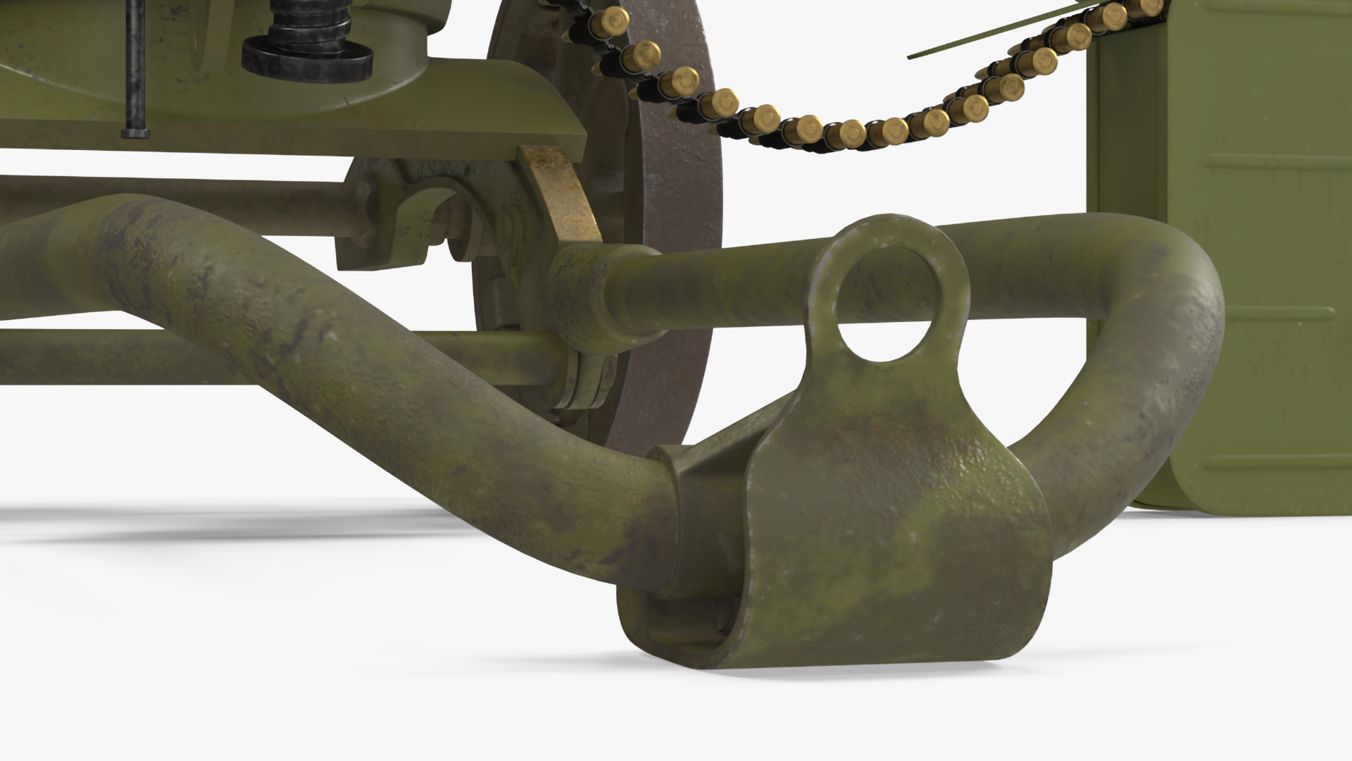 Soviet Maxim Machine Gun 3D model