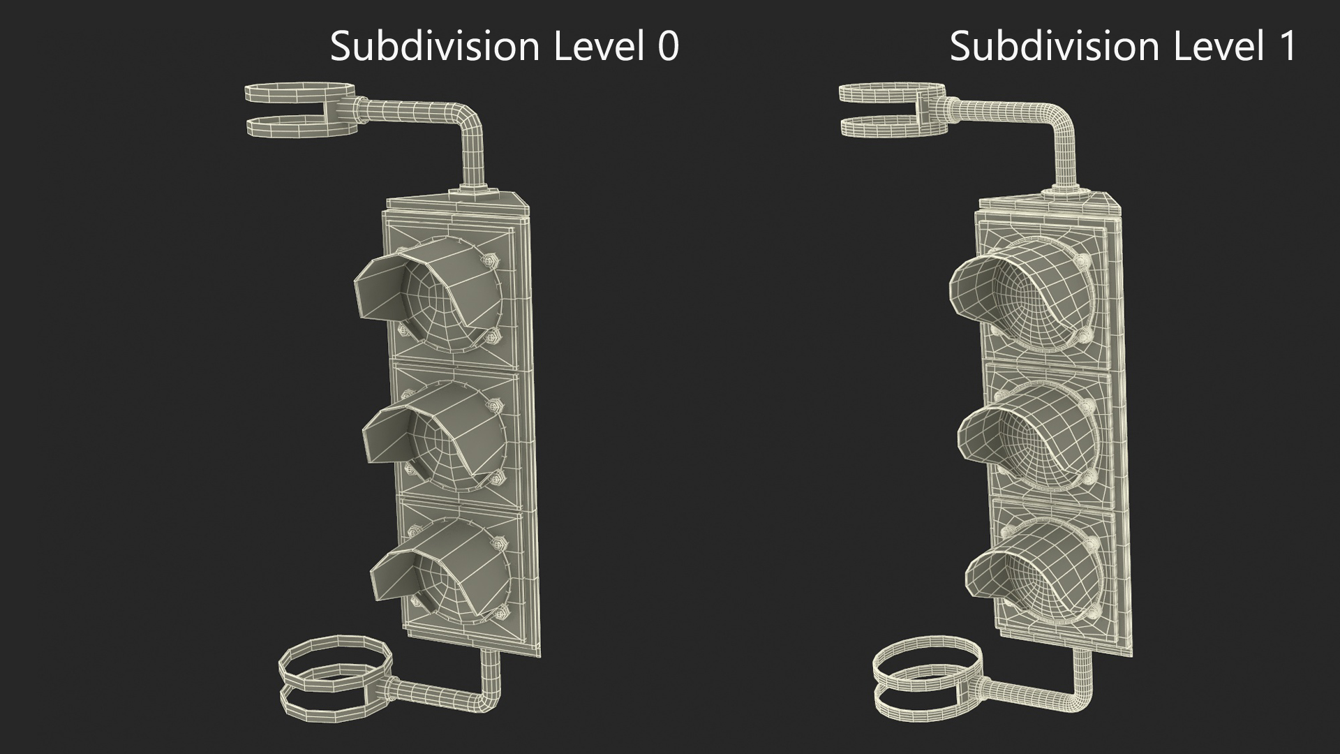 3D Traffic Light model