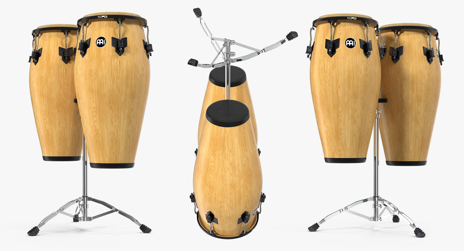 3D Meinl Marathon Classic Conga Set Light model