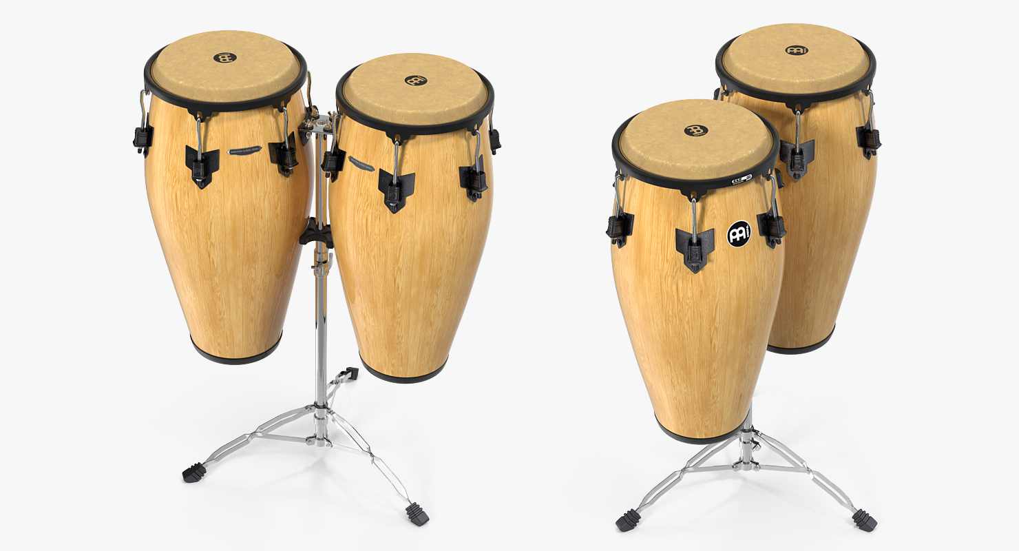 3D Meinl Marathon Classic Conga Set Light model