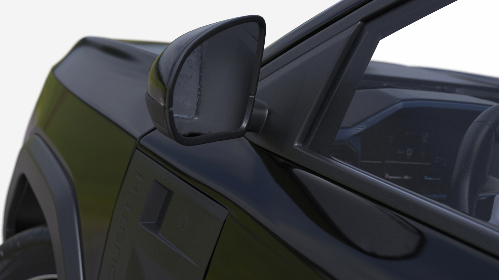 3D model Dacia Duster 2024 Crossover Black Rigged