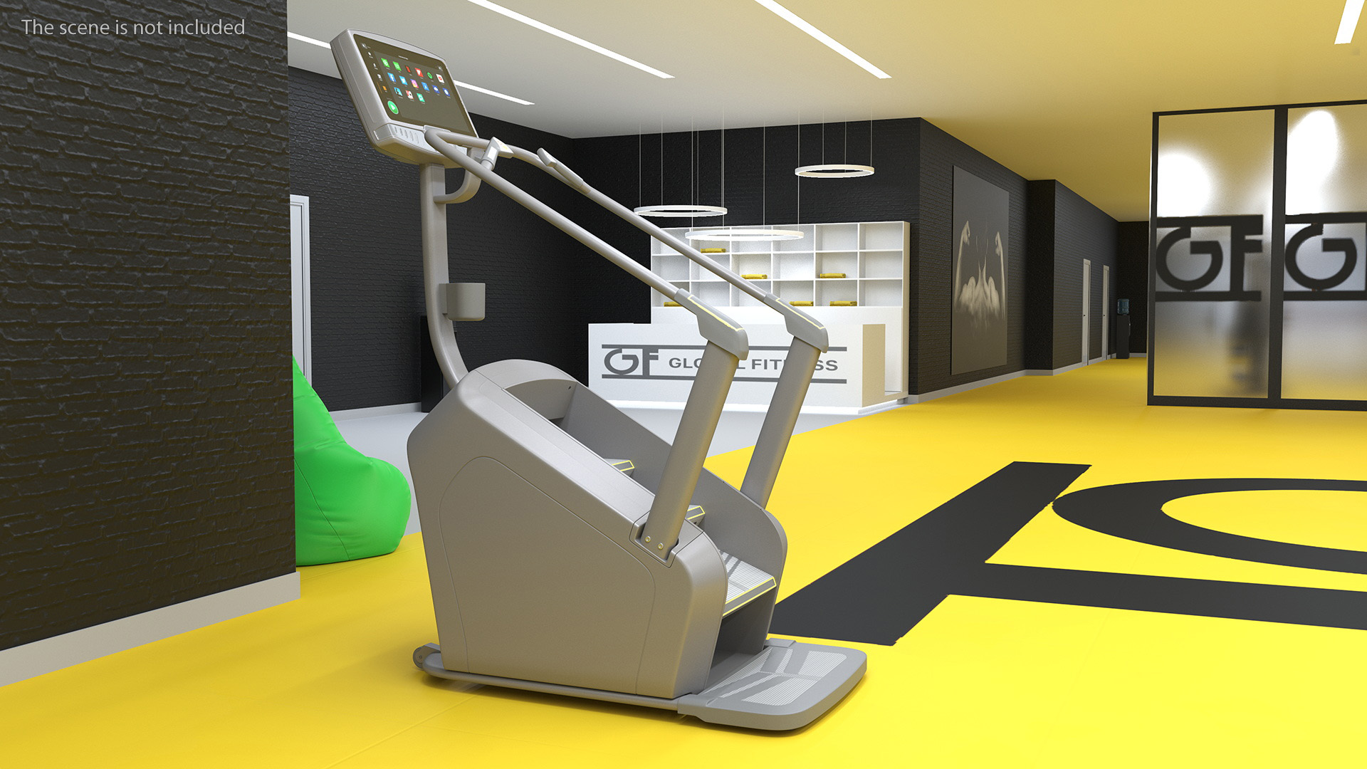 3D model Stair Stepping Workout Machine