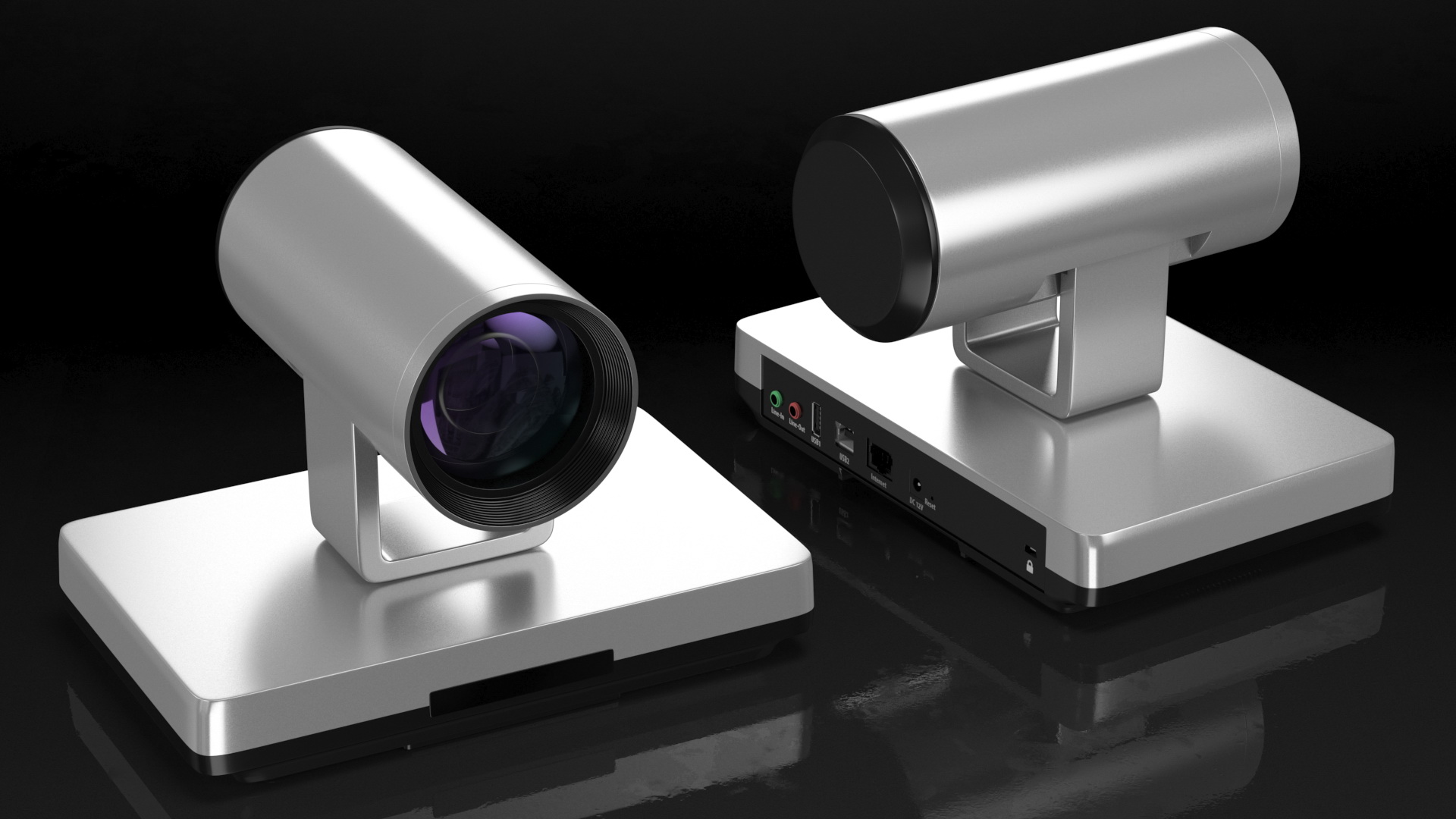 3D Video Conference Optical Zoom Camera