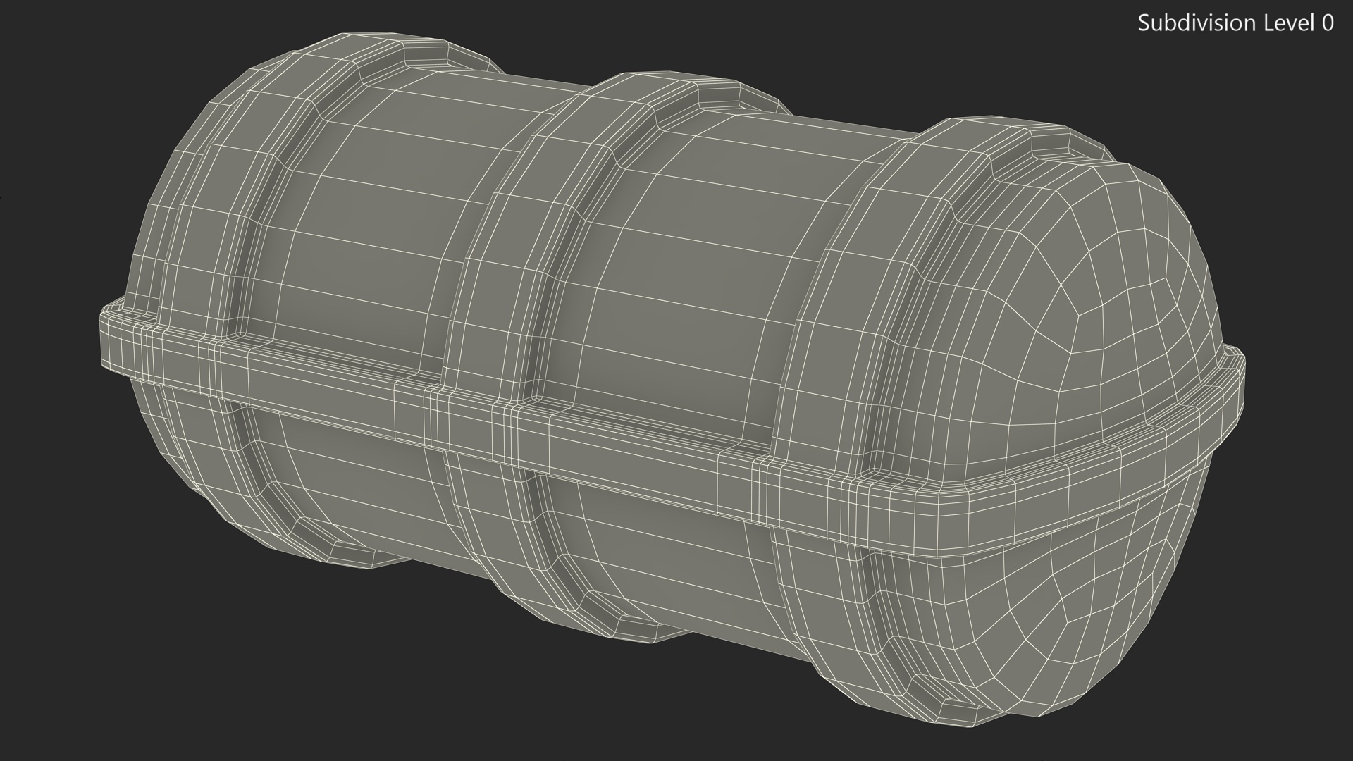 3D Life Raft Platform model