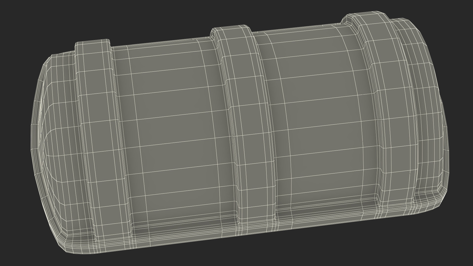 3D Life Raft Platform model