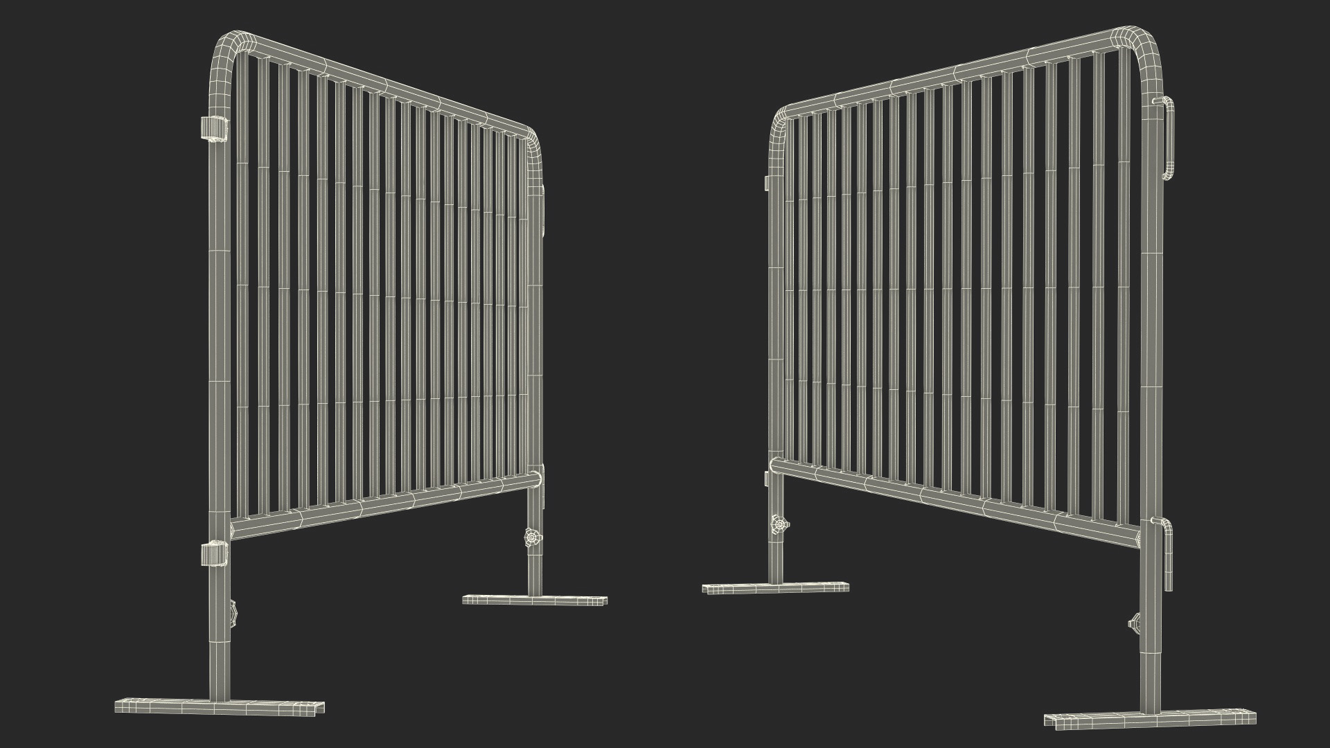 3D Metal Barricade Fence