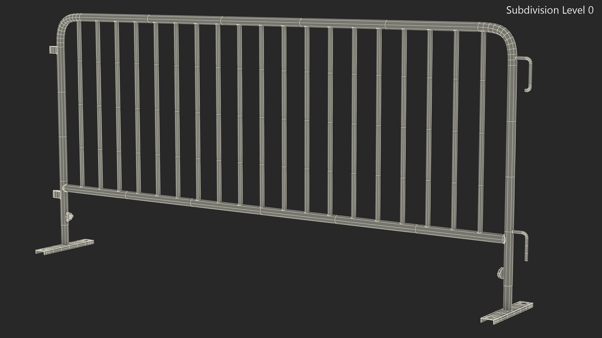 3D Metal Barricade Fence