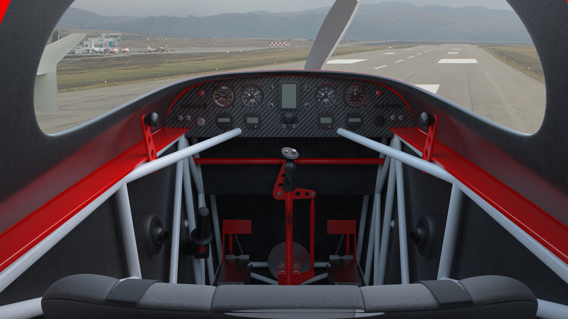 3D Aerobatic Aircraft Zivko Edge 540 model