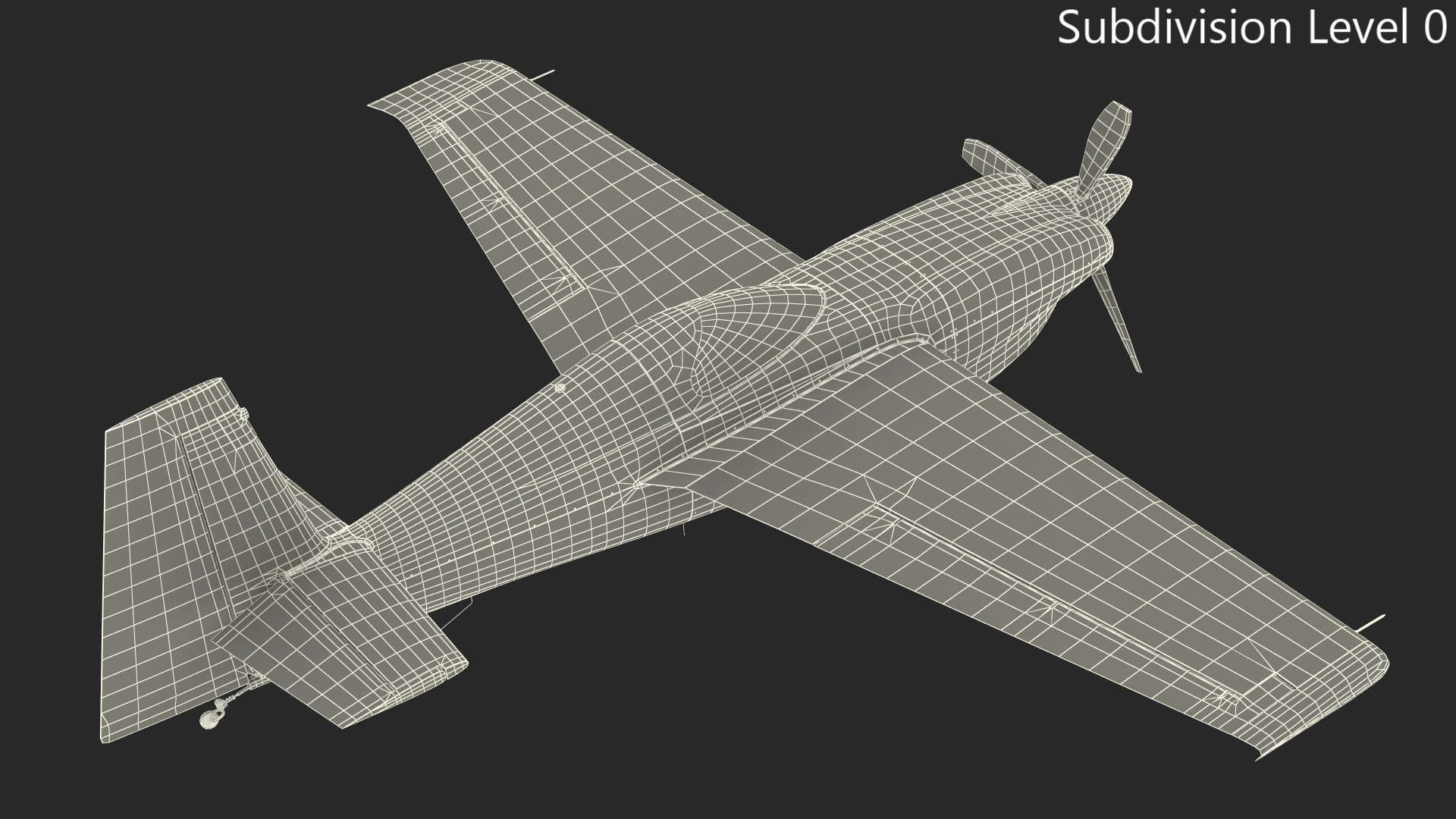 3D Aerobatic Aircraft Zivko Edge 540 model