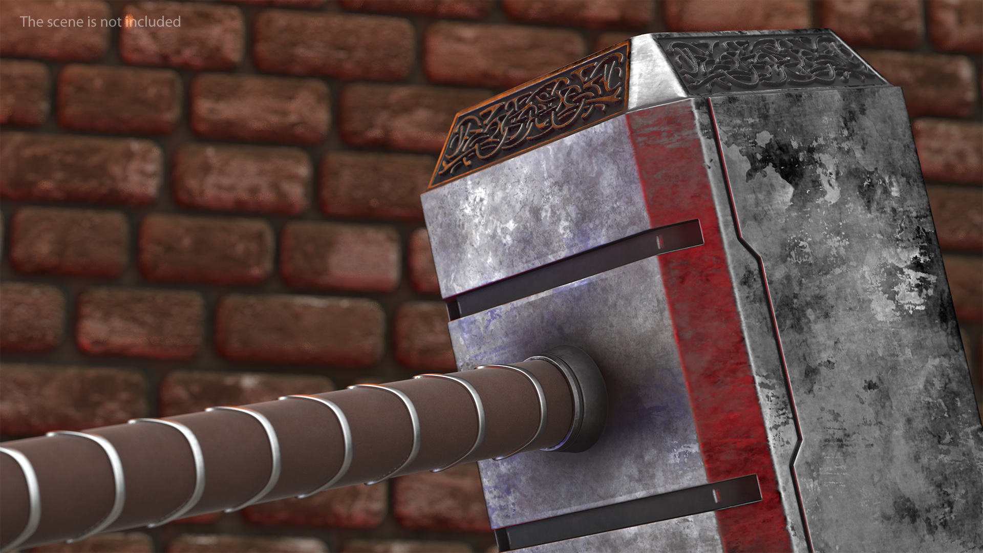 Mjolnir Hammer of Thor 3D