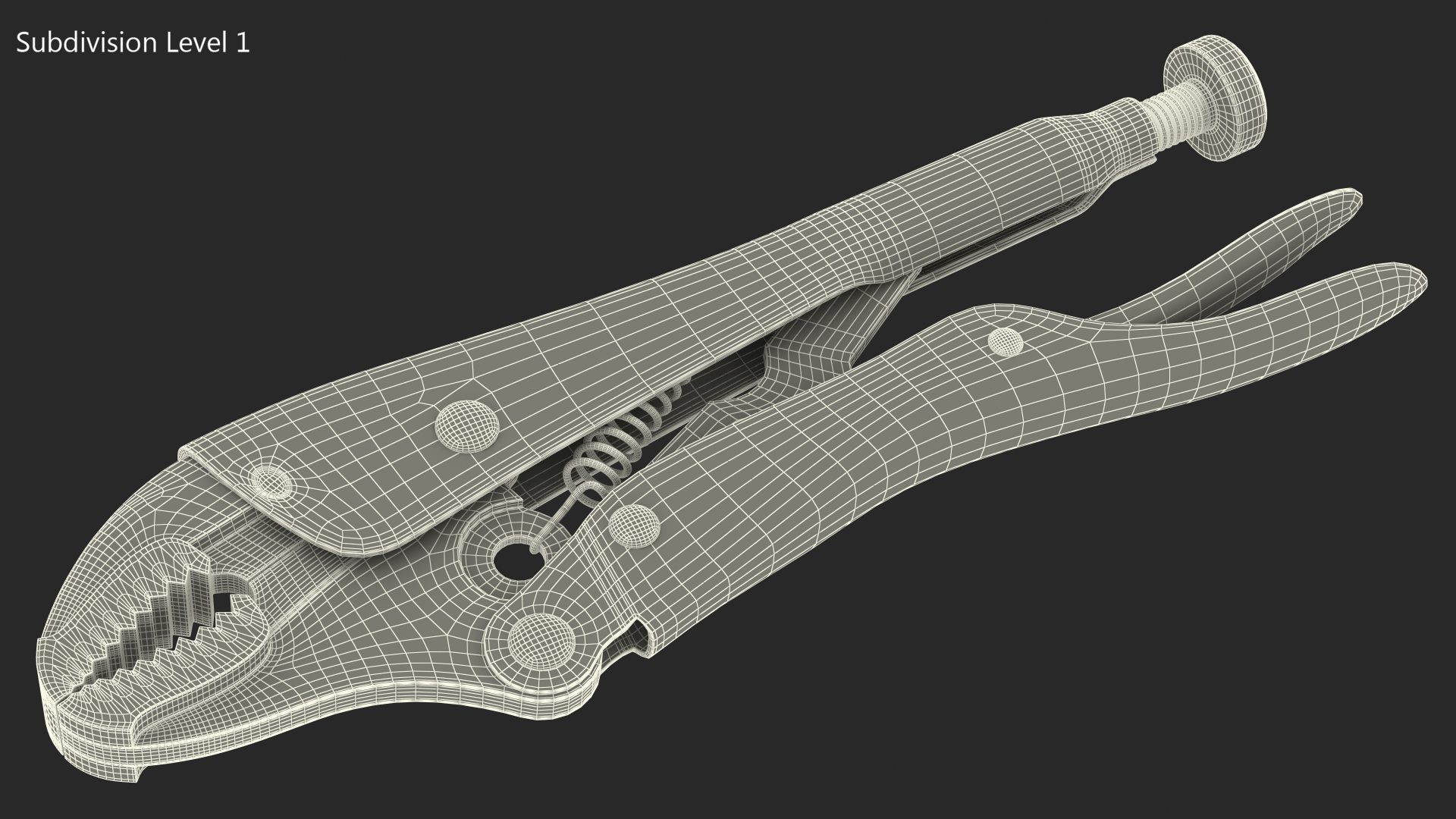 3D Vise Grip 10R model