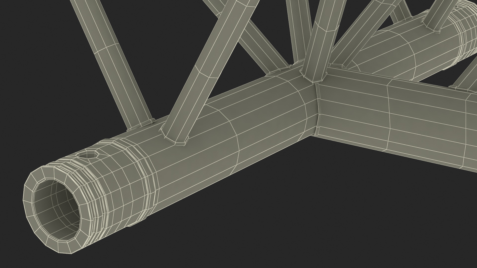 3D Construction Truss Modular