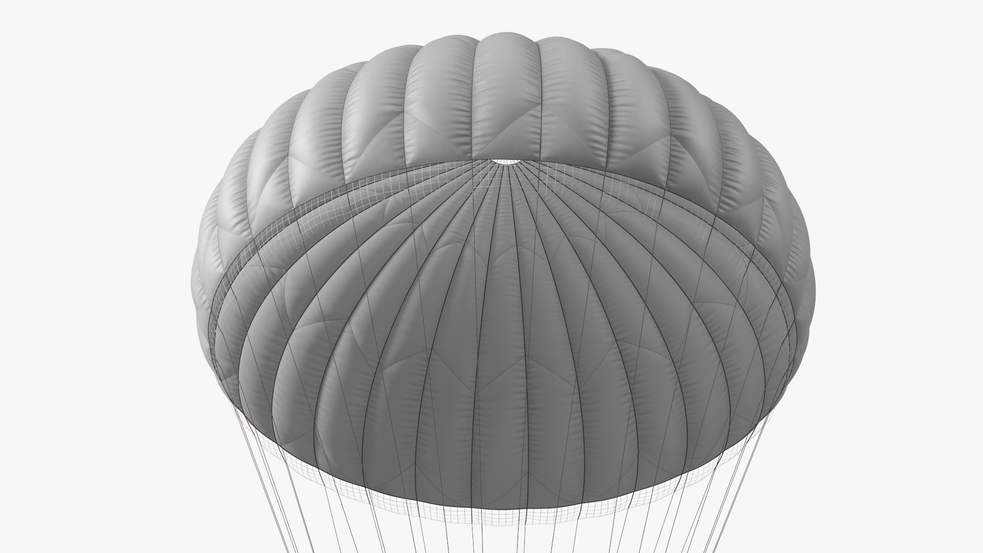 3D Parachute Attachment for Paratrooper