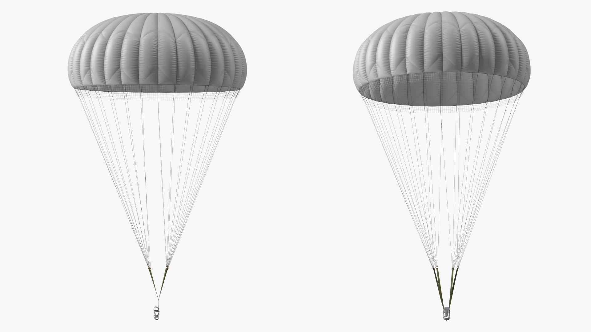 3D Parachute Attachment for Paratrooper