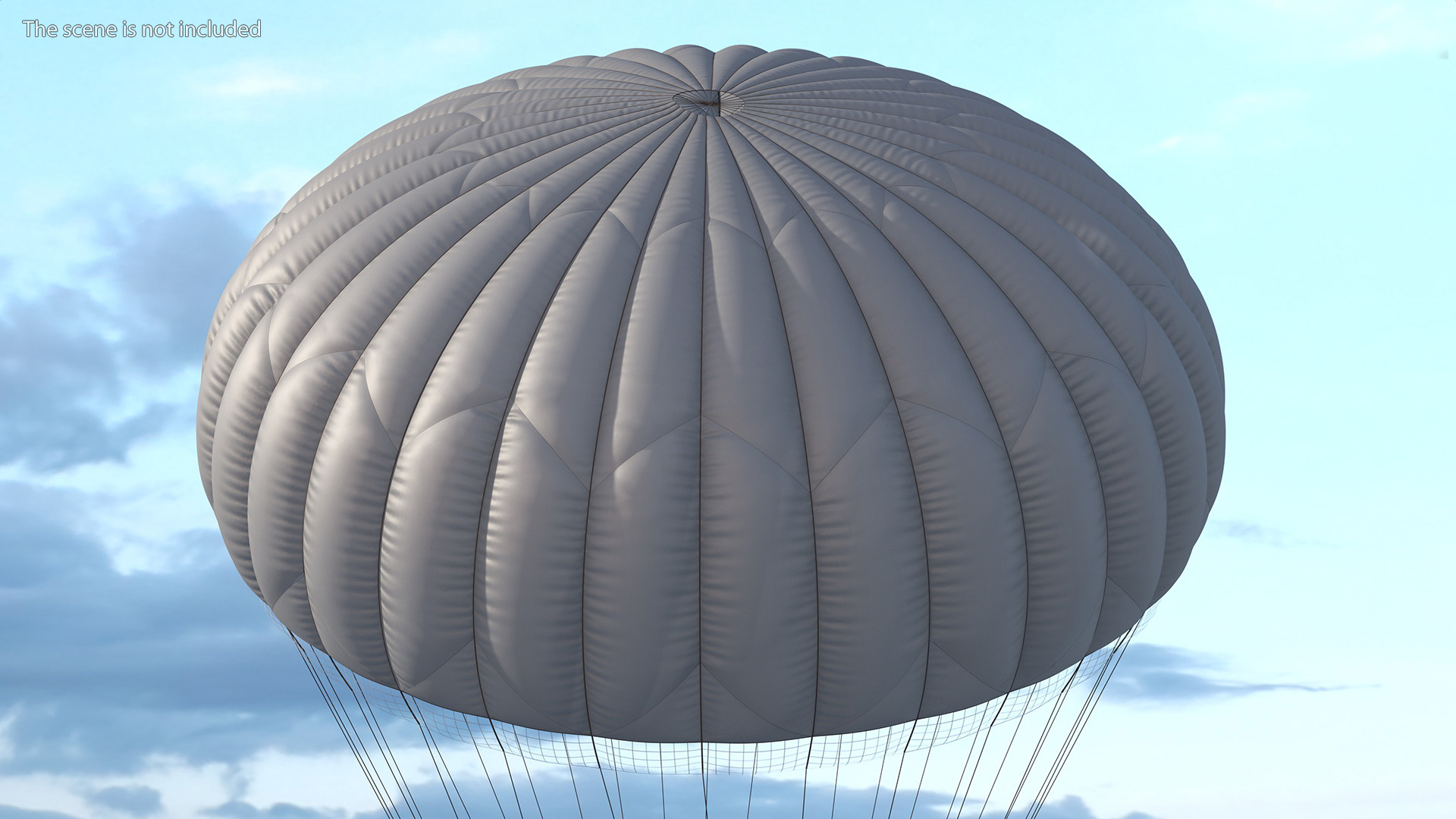 3D Parachute Attachment for Paratrooper