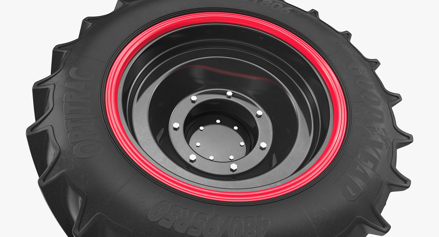 Good Year Tractor Twin Tire 3D