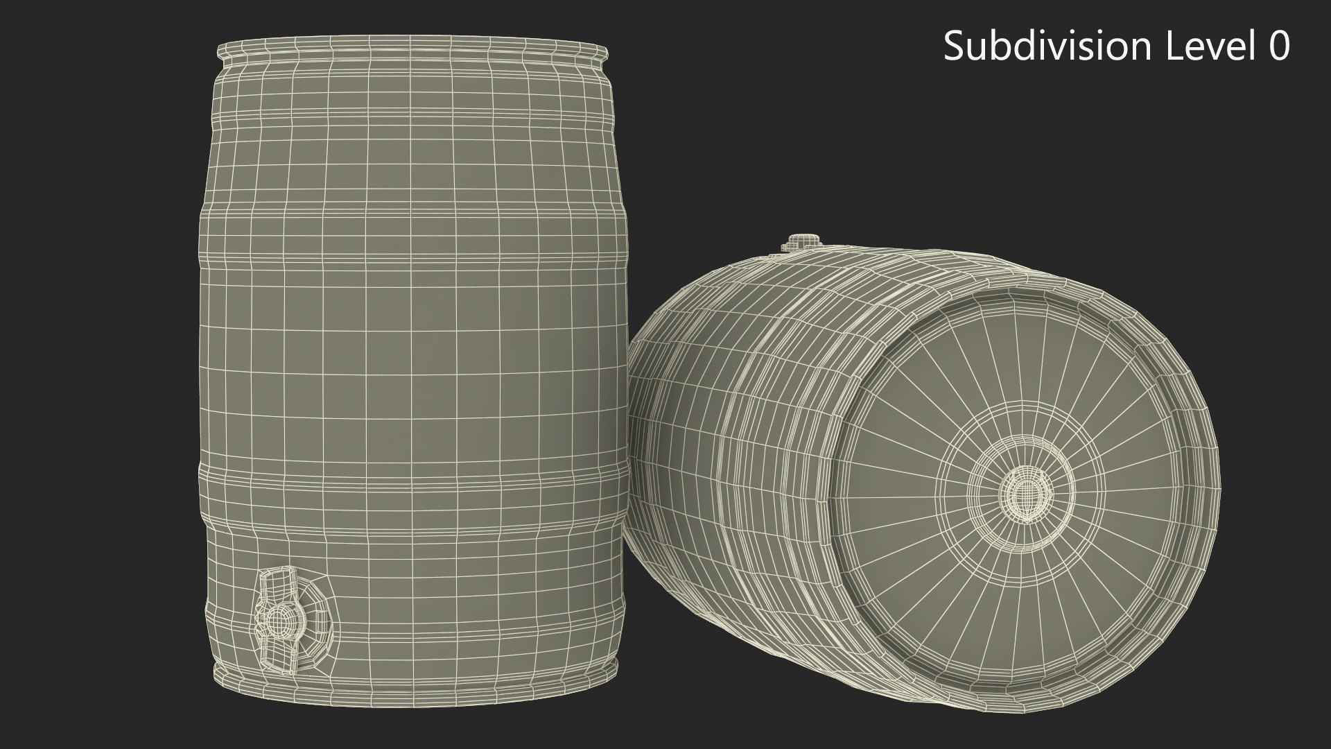 Beer 5 Liter Barrel 3D model