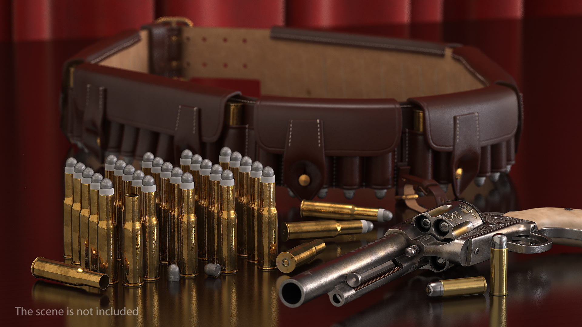 3D model Cartridge Case and Bullet