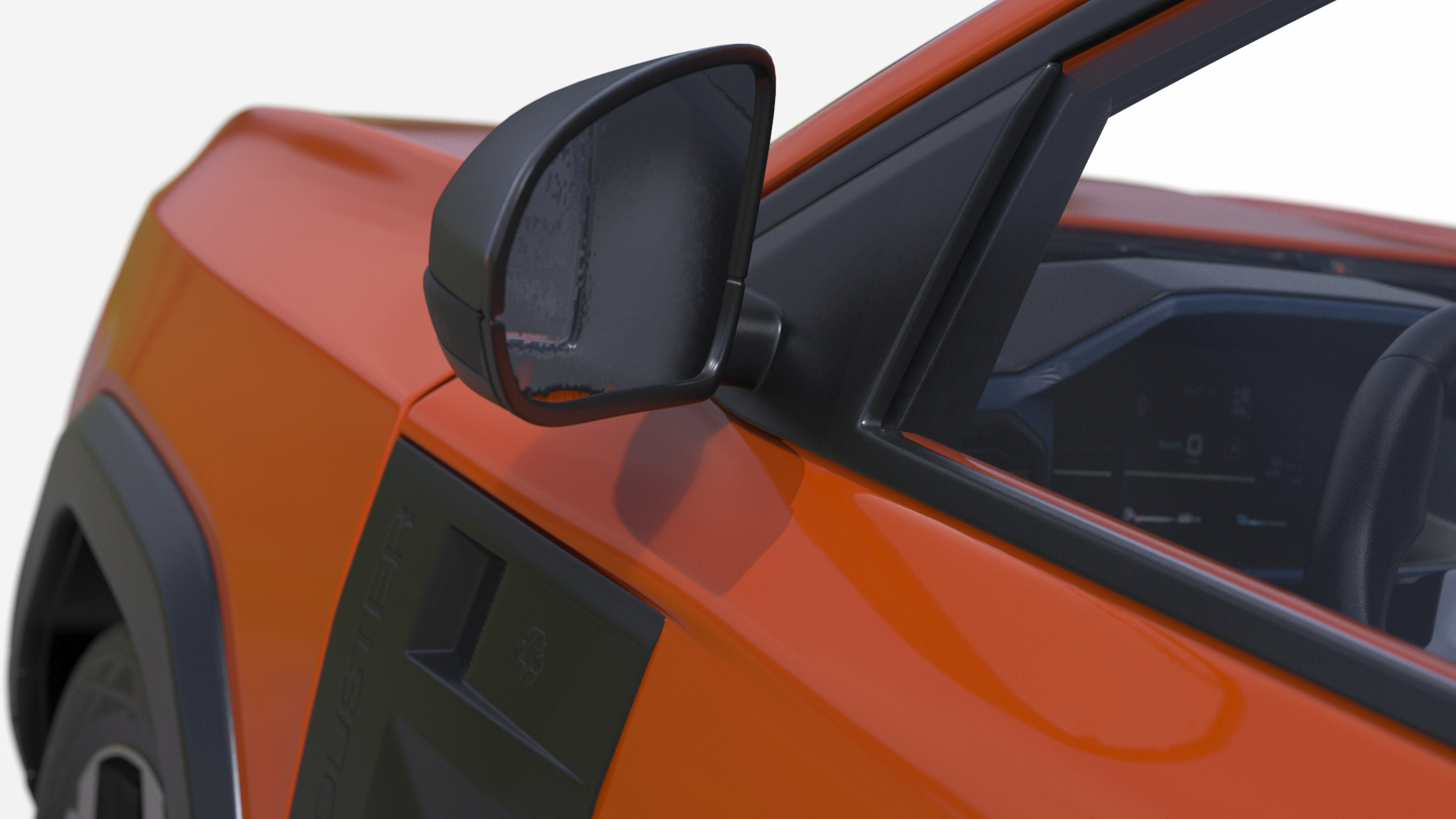 Dacia Duster 2024 Crossover Orange 3D model