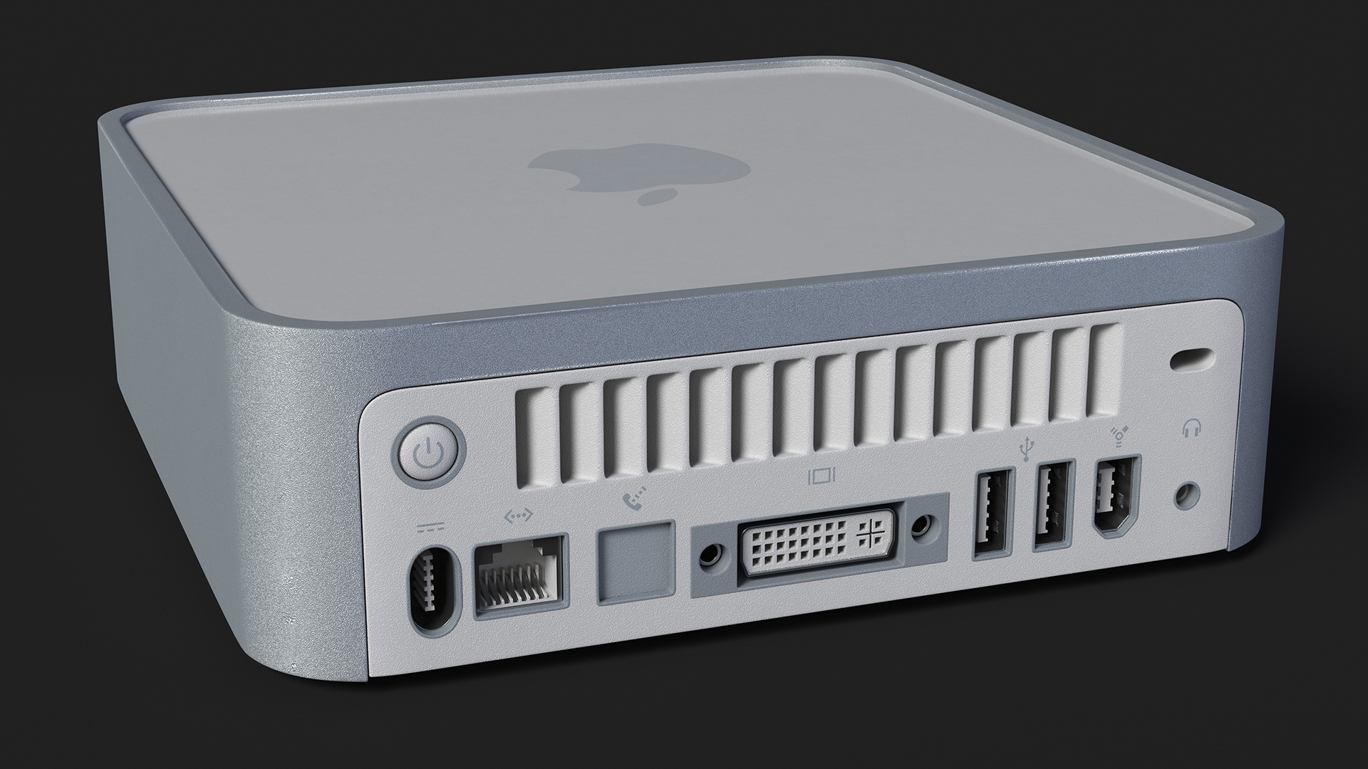 3D Apple Mac Mini Computer model