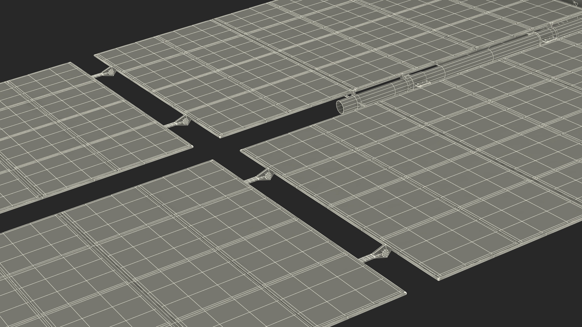 Satellite GLONASS-M 3D model