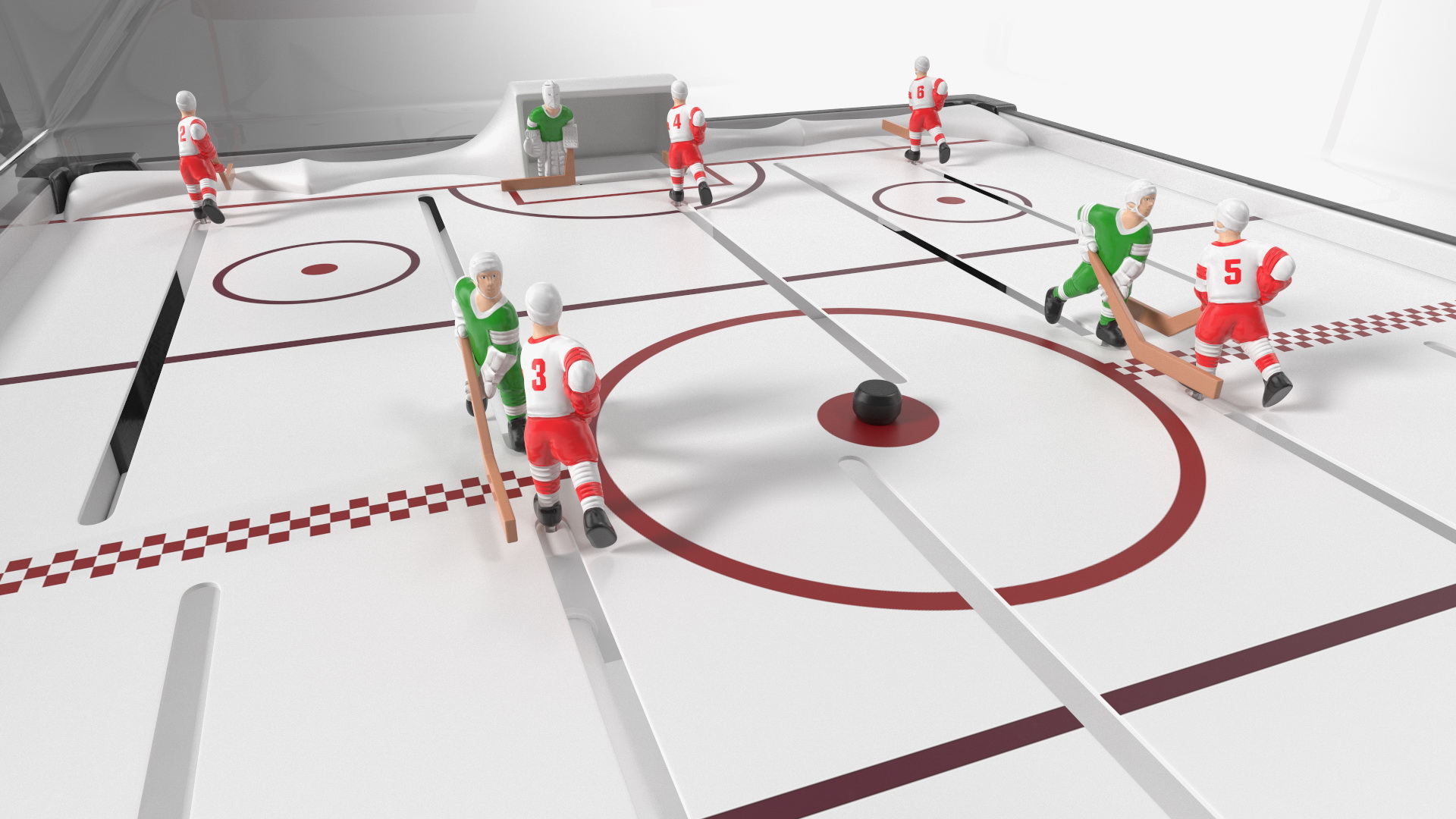 3D Stick Hockey Table model