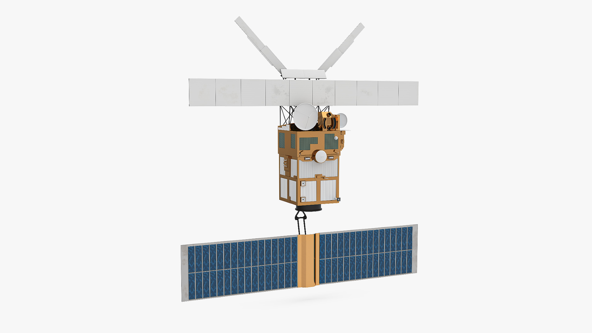 3D Geostationary Communication Satellite ERS-2 model