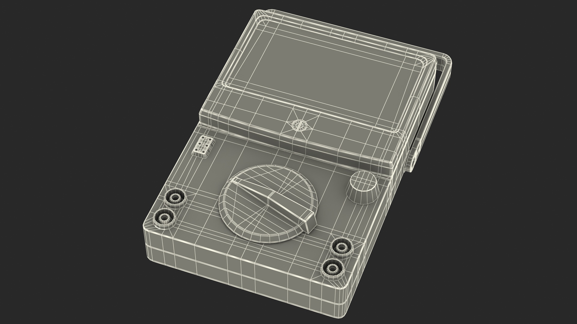 Portable Watt Meter 3D model