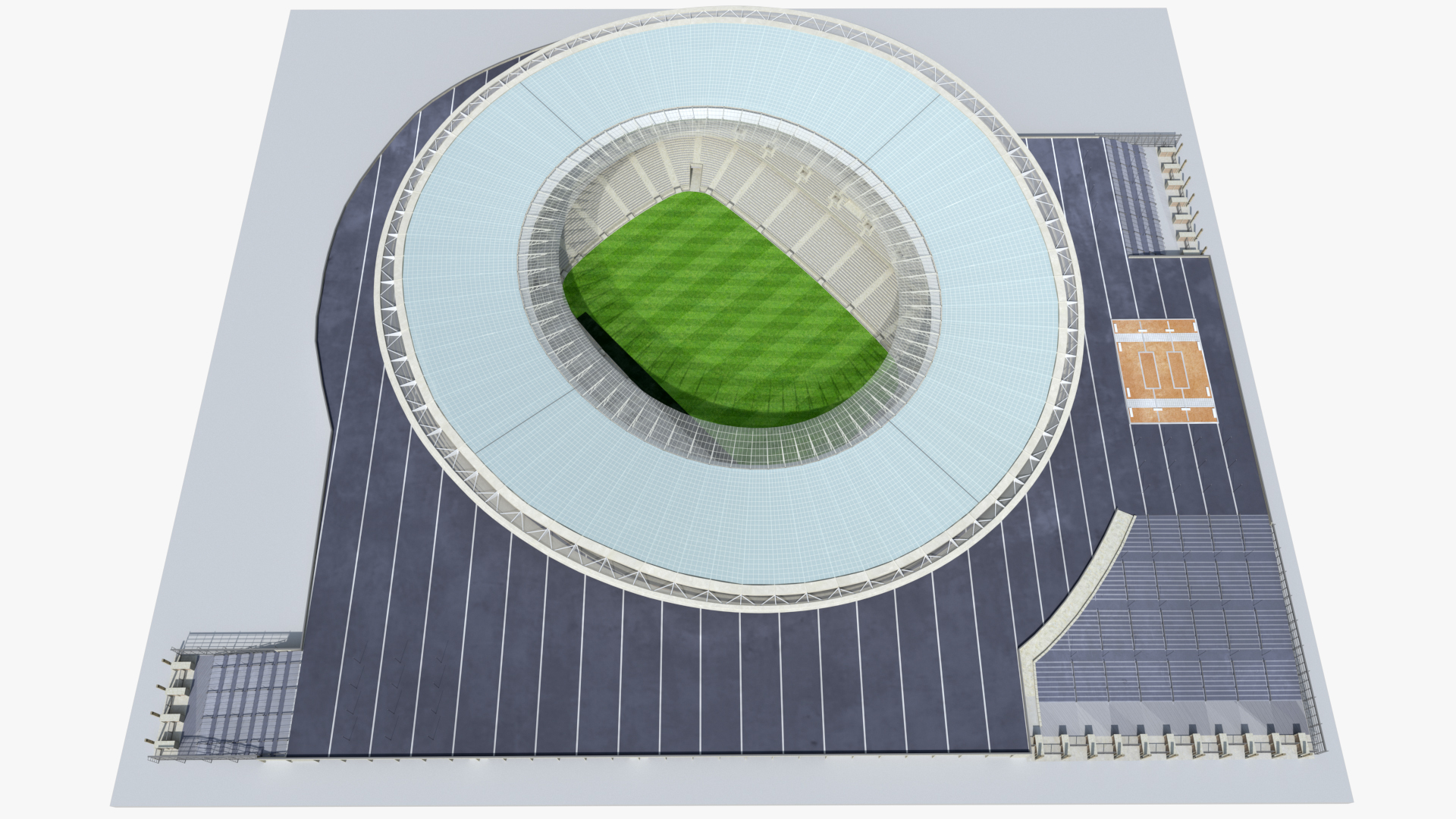 Stadium Cape Town Green Point 3D model