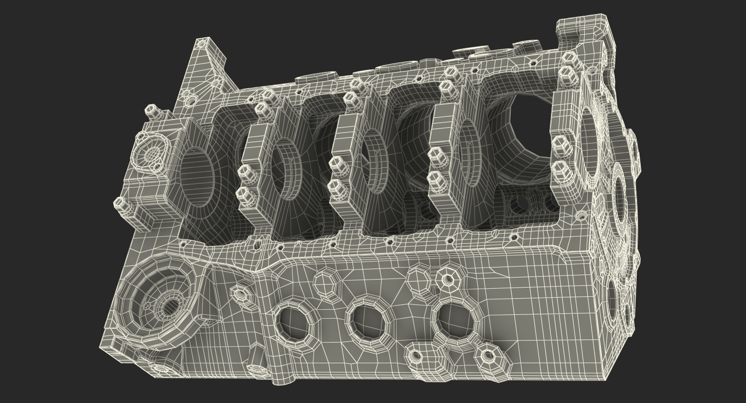 Engine Block 3D