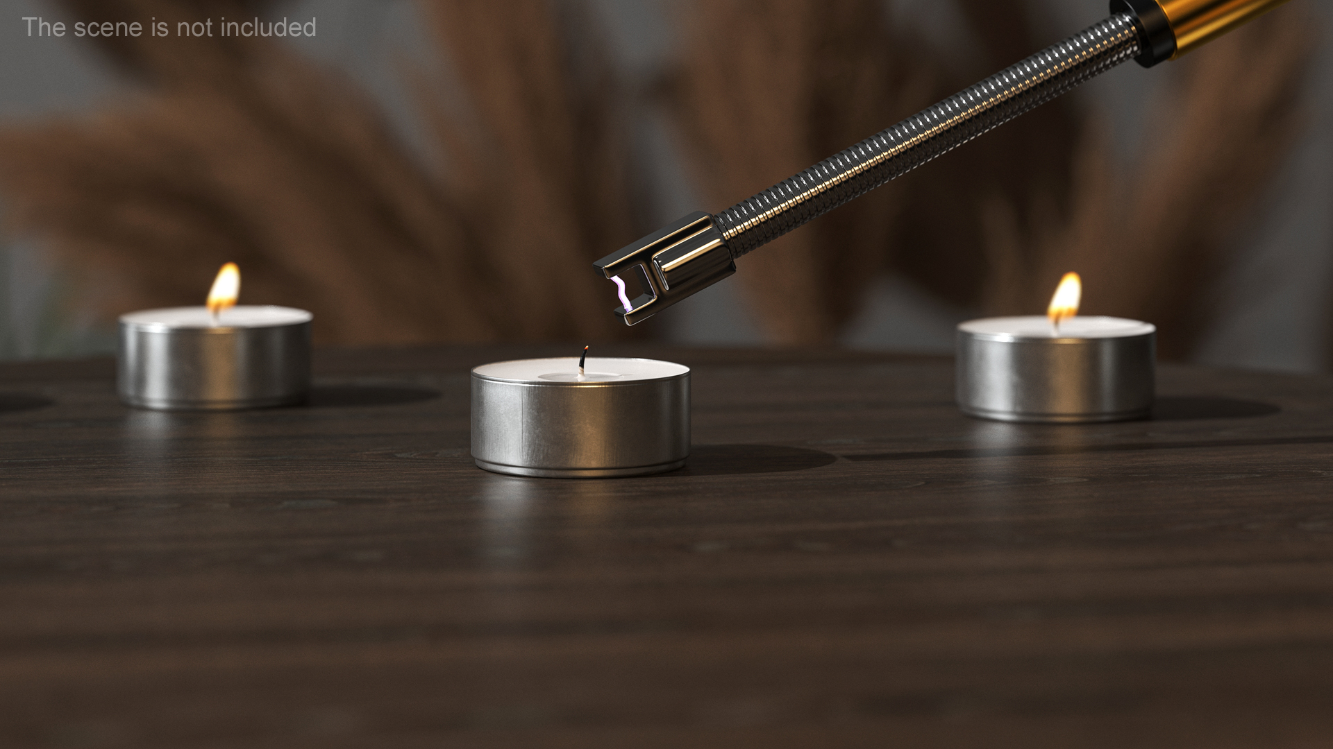 3D model Arc Candle Lighter Rigged