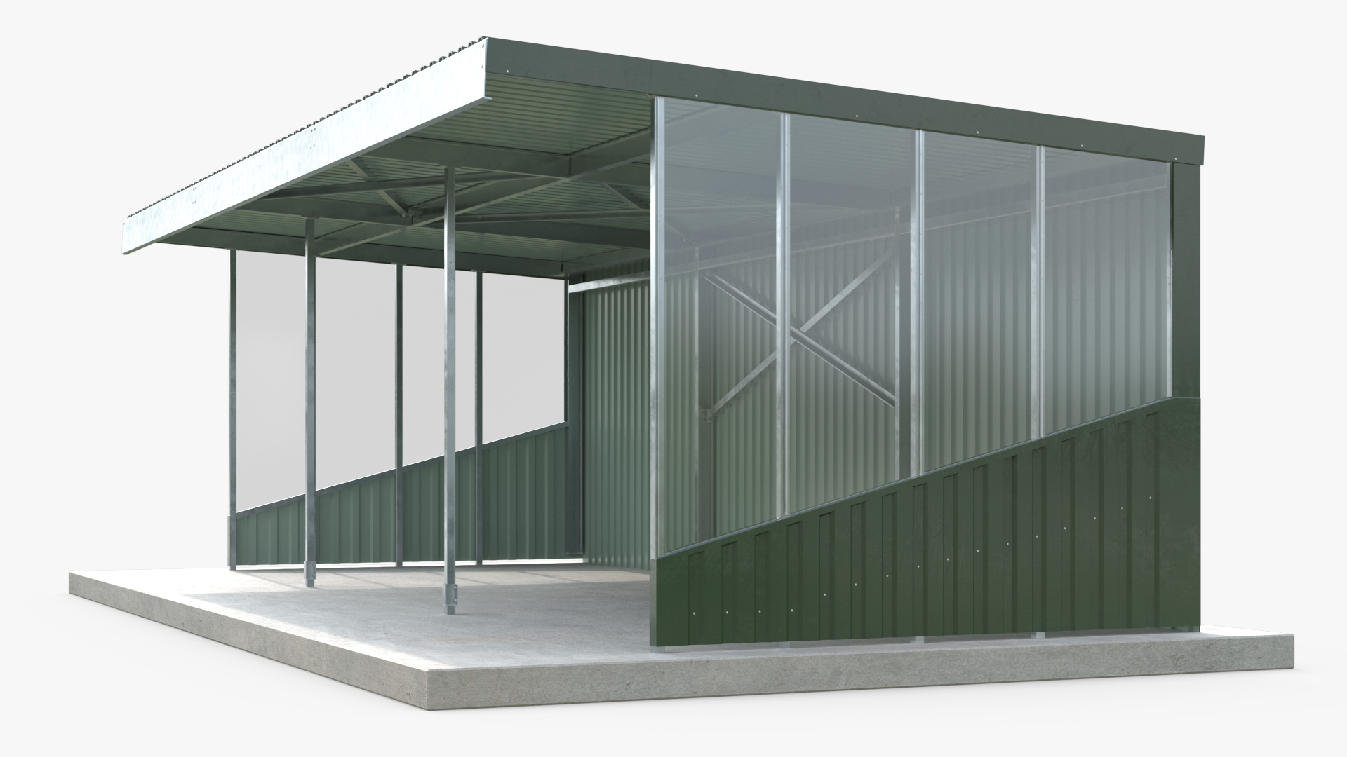 Sports Shelter 3D model