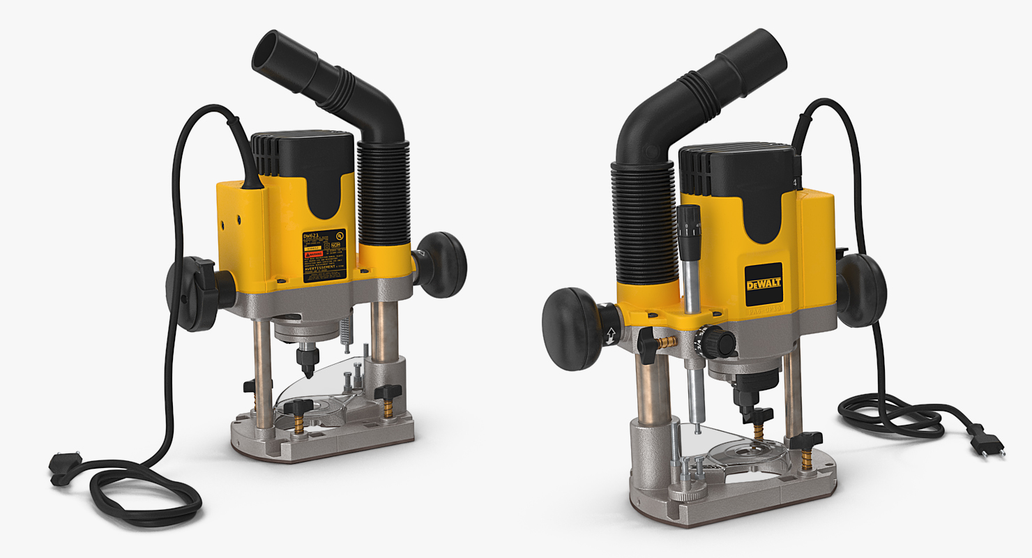 3D Plunge Router DEWALT DW621