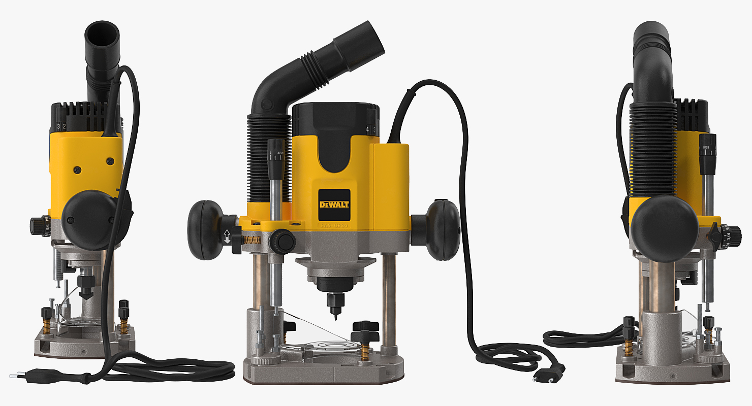 3D Plunge Router DEWALT DW621