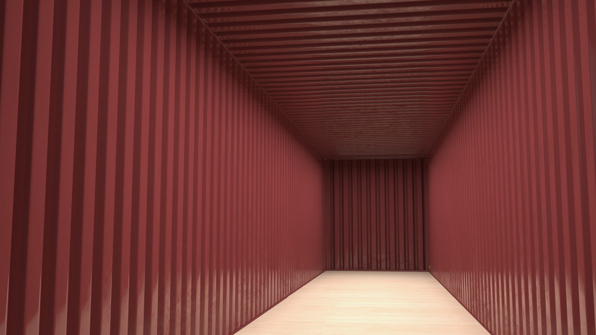 3D 45ft Pallet Wide High Cube Container