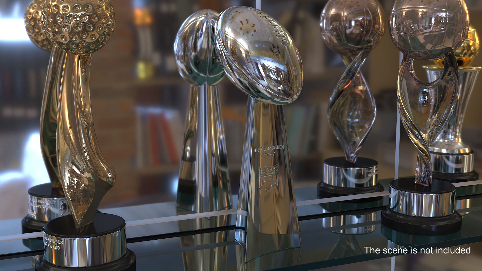 3D Vince Lombardi Trophy